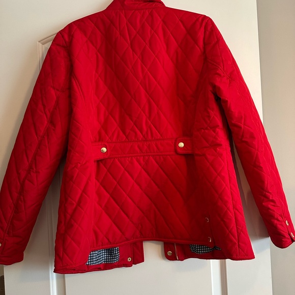 Crown & Ivy Red Quilted Puffer Jacket - Picture 2 of 4